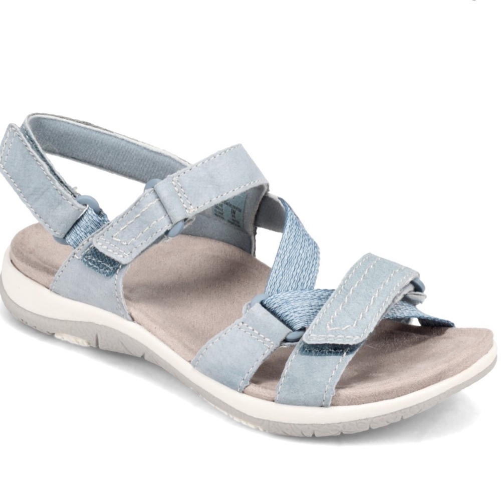 Women's Earth Origins, Savoy Slade Sandal, Light Blue